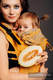 LennyGo Ergonomic Carrier, Baby Size, jacquard weave 100% cotton - SYMPHONY - SUN GIFT  #babywearing