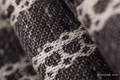 Baby Wrap, Jacquard Weave (74% cotton 26% silk) - SENTIMENT - LACE - size XL #babywearing
