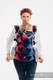 LennyGo Mochila ergonómica, talla bebé, jacquard 100% algodón - LOVKA PINKY VIOLET #babywearing