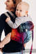 Lenny Buckle Onbuhimo baby carrier - CHOICE - SYMPHONY RAINBOW DARK - Toddler size, jacquard weave (100% cotton)  #babywearing