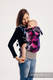 LennyGo Porte-bébé ergonomique - CHOICE - LOVKA PINKY VIOLET - taille bébé, jacquard 100% coton #babywearing