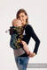 LennyGo Porte-bébé ergonomique - CHOICE - SWALLOWS RAINBOW DARK - taille toddler, jacquard 100% coton #babywearing