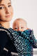 LennyGo Porte-bébé ergonomique - CHOICE - TRINITY COSMOS - taille bébé, jacquard 100% coton #babywearing