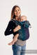 LennyGo Mochila ergonómica - CHOICE - TRINITY COSMOS - talla bebé, jacquard 100% algodón #babywearing