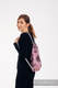 Sackpack made of wrap fabric (100% cotton) - DRAGON - DRAGON FRUIT - standard size 32cmx43cm #babywearing