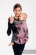 Mochila LennyUp, talla estándar, tejido jaquard 100% algodón - conversión de fular DRAGON - DRAGON FRUIT #babywearing