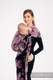 Sling, jacquard (100 % coton) - avec épaule sans plis - DRAGON - DRAGON FRUIT - standard 1.8m #babywearing