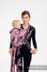 Fular, tejido jacquard (100% algodón) - DRAGON - DRAGON FRUIT - talla M #babywearing