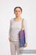 Einkaufstasche, hergestellt aus gewebtem Stoff (100% Baumwolle) - PEACOCK'S TAIL - CLOSER TO THE SUN #babywearing