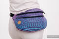 Waist Bag made of woven fabric, size large (100% cotton) - PEACOCK'S TAIL - CLOSER TO THE SUN #babywearing