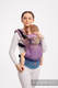 Nosidełko Ergonomiczne LennyGo z tkaniny żakardowej 100% bawełna , rozmiar Toddler - PAWI OGON - W STRONĘ SŁOŃCA #babywearing