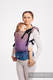 LennyUp Carrier, Standard Size, jacquard weave 100% cotton - PEACOCK'S TAIL - CLOSER TO THE SUN #babywearing