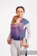 WRAP-TAI mini avec capuche, jacquard/ 100% coton / PEACOCK'S TAIL - CLOSER TO THE SUN #babywearing