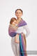 Żakardowa chusta do noszenia dzieci, bawełna - PAWI OGON - W STRONĘ SŁOŃCA - rozmiar S #babywearing