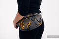 Waist Bag made of woven fabric, size large (100% cotton) - WAWA - Grey & Mustard #babywearing