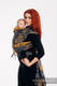 WRAP-TAI carrier Toddler with hood/ jacquard twill / 100% cotton / WAWA - Grey & Mustard  (grade B) #babywearing