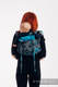 Nosidło Klamrowe ONBUHIMO z tkaniny żakardowej (100% bawełna), rozmiar Standard - WAWA - Szary z Niebieskim   #babywearing