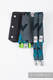 Drool Pads & Reach Straps Set, (60% cotton, 40% polyester) - WAWA - Grey & Blue #babywearing