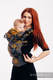 LennyGo Mochila ergonómica, talla bebé, jacquard 100% algodón - WAWA - Grey & Mustard #babywearing