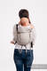 Lenny Buckle Onbuhimo baby carrier, standard size, jacquard weave (100% cotton) - BIG LOVE - OMBRE BEIGE #babywearing