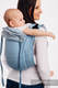 Nosidło Klamrowe ONBUHIMO z tkaniny żakardowej (100% bawełna), rozmiar Toddler - BIG LOVE - OMBRE BŁĘKIT #babywearing