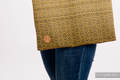 Einkaufstasche, hergestellt aus gewebtem Stoff (100% Baumwolle) - BIG LOVE - OMBRE YELLOW  #babywearing