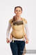 WRAP-TAI carrier Mini with hood/ jacquard twill / 100% cotton - BIG LOVE - OMBRE YELLOW #babywearing