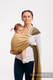 Żakardowa chusta do noszenia dzieci, bawełna - BIG LOVE - OMBRE ŻÓŁTY - rozmiar S #babywearing