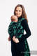 Żakardowa chusta do noszenia dzieci, 78% Bawełna 22% Jedwab - MONSTERA - MIEJSKA DŻUNGLA - rozmiar L #babywearing