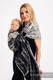 Żakardowa chusta kółkowa do noszenia dzieci, (100% bawełna), ramię bez zakładek - TAŃCZĄCE MARZENIA - long 2.1m #babywearing