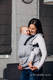 Mochila LennyUpGrade, talla estándar, tejido jaquard 100% algodón - BASIC LINE PEARL #babywearing