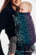 Mochila LennyUpGrade, talla estándar, tejido jaqurad 100% algodón - TRINITY COSMOS #babywearing