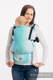 Mochila LennyUpGrade, talla estándar, tejido jaqurad 100% algodón - BIG LOVE - ICE MINT  #babywearing