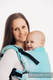 LennyUpGrade  Tragehilfe, Größe Standard, Jacquardwebung, 100% Baumwolle - BIG LOVE - ICE MINT  #babywearing