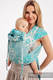 WRAP-TAI mini avec capuche, jacquard/ (64% Coton, 36% Soie) - HORIZON'S VERGE - ATLANTIS  #babywearing
