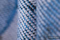 Baby Wrap, Jacquard Weave (100% cotton) - MAGNOLIA BLUE OPAL - size M (grade B) #babywearing