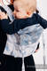 Nosidło Klamrowe ONBUHIMO z tkaniny żakardowej (100% bawełna), rozmiar Standard - MAGNOLIA BLUE OPAL #babywearing