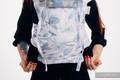 WRAP-TAI carrier Mini with hood/ jacquard twill / 100% cotton - MAGNOLIA BLUE OPAL #babywearing