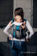 Lenny Buckle Onbuhimo Tragehilfe, Größe Standard, Kreuzköper-Bindung (100% Baumwolle) - SMOKY - IRIS (grad B) #babywearing