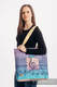 Sac à bandoulière en retailles d’écharpes (100 % coton) - SYMPHONY - PARADISE SUNRISE  - taille standard 37 cm x 37 cm #babywearing