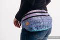 Waist Bag made of woven fabric, size large (100% cotton) - SYMPHONY  - PARADISE SUNRISE   #babywearing