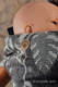 Nosidełko LennyUpGrade z tkaniny żakardowej, rozmiar standard - (48% aloes, 26% jedwab tussah, 26% bawełna czesana) - EKSPERYMENT nr 22 #babywearing