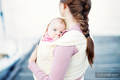 Stretchy/Elastic Baby Sling - Ivory - size M #babywearing