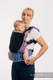LennyUpGrade Mesh Carrier, Standard Size, jacquard weave 100% cotton - (75% cotton, 25% polyester) - PEACOCK'S TAIL - CLOSER TO THE SUN  #babywearing