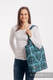 Shoulder bag made of wrap fabric (100% cotton) - FOLK HEARTS - MIDSUMMER NIGHT - standard size 37cmx37cm #babywearing