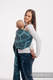 Żakardowa chusta kółkowa do noszenia dzieci, (100% bawełna) - FOLKOWE SERCA - NOC ŚWIĘTOJAŃSKA - long 2.1m #babywearing