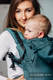 LennyGo Porte-bébé ergonomique de la gamme de base - AMAZONITE, taille toddler, tissage herringbone 100 %  #babywearing