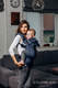 LennyGo Porte-bébé ergonomique de la gamme de base - JEANS, taille bébé, sergé brisé, 100 % coton   #babywearing