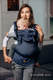My First Baby Carrier - LennyGo,  Baby Size, satin weave 100% cotton - JEANS #babywearing