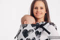 Marsupio LennyUpGrade, misura Standard, tessitura jacquard, 100% cotone - LOVKA CLASSIC #babywearing